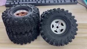Lốp Xe Địa Hình Cao Su RED SPIDER 4 Chiếc 1.9 Inch Dành Cho Xe RC Leo Núi 1/10 TRX4 SCX10 Có Mút Xốp - Phụ Kiện Xe Điều Khiển Từ Xa