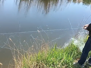 Triple Layer Fishing Net Floating Net Sinking Net Intercepting Net Large Amount of Salvaged Nylon Net Durable And Portable Not Easy to Knot Fishing Net