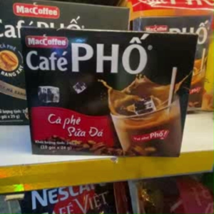 Cà Phê Phố Cà Phê Sữa Đá Hộp 240g (10 gói x 24g)