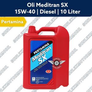 OLI MESIN DIESEL PERTAMINA MEDITRAN SX 15W-40 15W40 10L 10 LITER