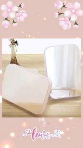 Kaca Rias MakeUp Portable Lipat / Kaca Rias Minimalis - Cermin Kotak Lipat Kaca Rias Simple Meja Persegi Portable Portabel STANDING BEAUTY MIRROR DUDUK UNTUK MAKEUP WAJAH Make Up