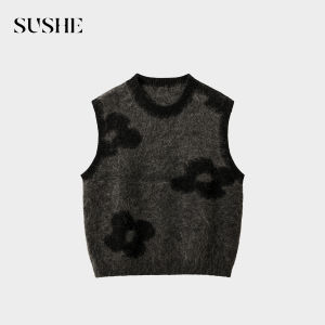Mohair Knitwear Vest For Women