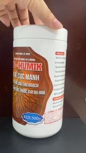 Phân Bón Lá Sinh Học HUMIK Kích Rễ Cực Mạnh Đâm Chồi Tượt Đọt - Lon 500gr