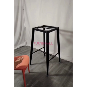 Furnimall Island Table Bar Table 95 cm Meja Island High Table Bar Super Solid Wood Cafe Table 吧台桌