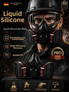 Anti-Formaldehyde Toxic Gas Full Face Mask