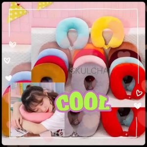 หมอนรองคอ หมอน Neck pillow หมอนพกพา ลายน่ารัก หมอนรองคอประสงค์ หมอนหนุน น้ำหอม 1 pc