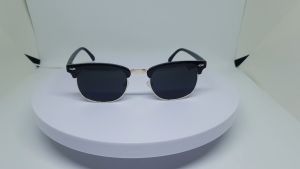 แว่นกันแดด Polarized Sunglasses แว่นกันแดดโพลาไรซ์ แบบ Aviator Style รุ่น MV-848 (ฟ้า)