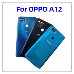 For Oppo A12 Back Battery Cover Door Rear Housing Back Case Replacement