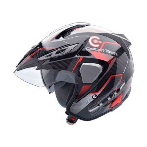 Helm Motor Pria Dewasa 100% Original Half Face SNI SU12 Kualitas Jepang Busa Bisa Dilepas Size M L XL