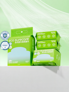 ECO SURECARE | Disposable Draw-type Facial Cleaning Towels for Baby with Wall-mounting