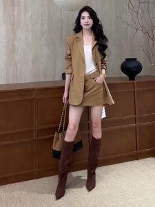 QFN | Korean Style Fashionable Women Autumn Outfit