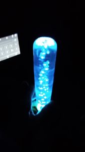Car Handle Gear Shifter Lever Universal Car Truck Gear Shift Lever Colorful LED Conversion Includes USB Charging LED Colorful gradient Crystal Bubble Car Gear Stick Shift Lever Shifter Knob