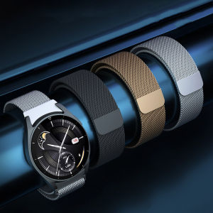 สายสายใส่ข้อมือสุดหรูสำหรับนาฬิกา Samsung Galaxy Watch 6วงคลาสสิก43มม. 47มม. สาย6/5/4 40มม. 44มม. 5สายโปร45มม./4 วงคลาสสิก42มม. 46มม. ไม่มีช่องว่างแถบตาข่ายเหล็กสแตนเลส