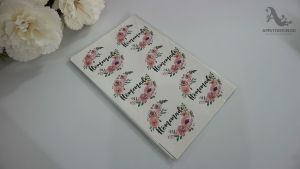 30 Pcs Homemade Sticker 4.5 cm TY013