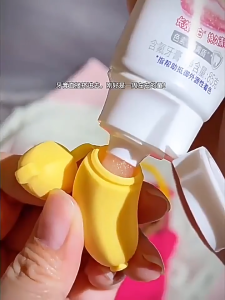 1pc 2 in1 Banana toothbrush toothpaste storage box portable travel dust cover protective case