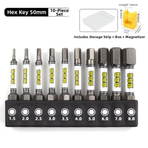 DAIENGONGJU | Magnetic Slip-resistant Hardened Cross Head Bit for Electric Screwdrivers
