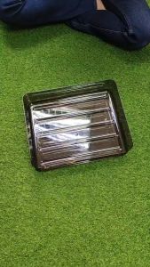 Innohut Stackable Transparent Document Rack File Document Letter Paper Tray Holder Rak Kertas Buku Desk Organizer Rack