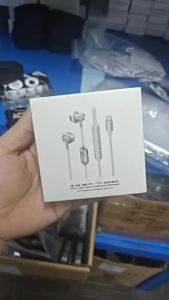 Newmsnr | With Sound Card For Live Broadcast Karaoke Earphones Type-C In-ear Headphones With HD Mics Surround Sound Headsets for Samsung