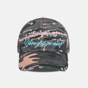 Vintage Camo Adjustable Baseball Cap