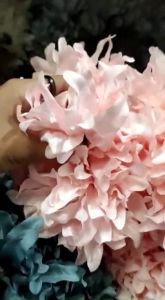 Bunga Dahlia Tangkai Panjang Cabang 3 Bunga artificial Imitasi kain untuk Hiasan dekorasi rumah kamar cafe dan dekorasi pelaminan atau wedding Import artificial palsu kain premium termurah