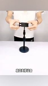 Giá đỡ điện thoại live tream xem phim kéo dài lên đên 38cm Chân đế thiết kế chắc chắn ổn định xoay 360 độ