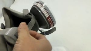 Mặt nạ thợ sơn xe chống khói khí độc kèm kính mặt nạ phòng độc chống bụi chống hơi độc hại hóa chất phòng cháy xịn