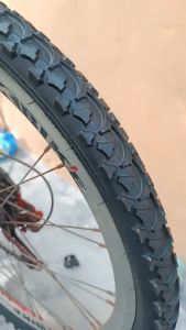 Nylon Bicycle Tire – Wire Bead Arrow Tread Pattern Design
