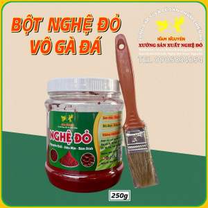250g Bột Nghệ đỏ cao cấp cho gà đá thơm mịn bám dính Nam Nguyễn