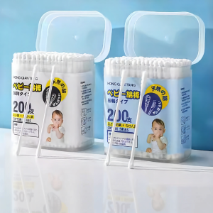 Infant Ear and Nose Cleaner Small-tip Cotton Swabs