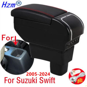 For Suzuki Swift Armrest Box For Suzuki Swift Car Armrest Car Accessories Interior details storage Box Retrofit parts 2005-2024