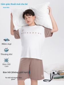 LB.BEAR | Đồ Ngủ Thấm Hút Mồ Hôi Kích Cỡ Lớn Cho Bé Trai