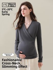 Mom Jane | Maternity Nursing Top for Spring and Autumn