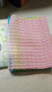 Khăn Tắm Tẩy Tế Bào Chết Bằng Nylon Khăn Chà Lưng Kiểu Nhật Khăn Rửa Mặt Đánh Bóng Da Dụng Cụ Chà Lưng Khi Tắm Để Làm Sạch Cơ Thể Bộ 1/3/5 Cái