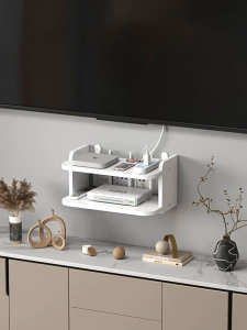 Haowu Daily Shop wifiวงเล็บ จัดห้องนั่งเล่น ชั้นวาง มีหลายสิ่ง ที่คุณสามารถใส่ได้