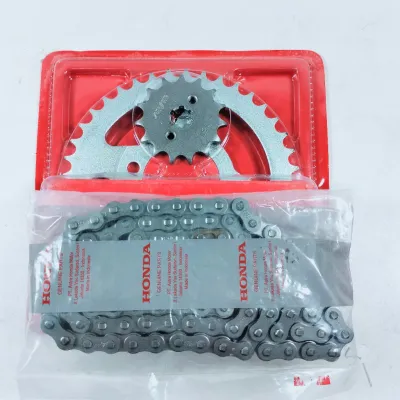 Gear Set Gir Kit Paket Rantai Roda Honda Supra X Lama Fit Old KEV