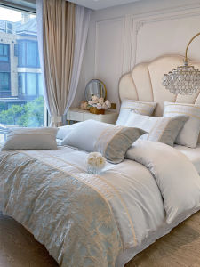 ZHIDING | Luxurious High-Quality Xinjiang Cotton 4-Piece Set 180 Thread Count
