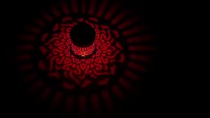 Solar Powered Lanterns Hollow Mandala Small Wall Lamp Garden Decorative Lights Festive Gift