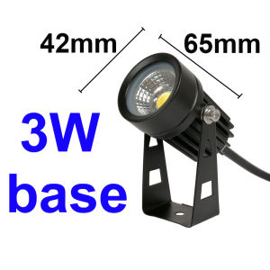 COB lawn light LED 7W5W outdoor spotlight LED waterproof tree light shooting tree light outdoor landscape ground plug light projection light ground light 220V12V