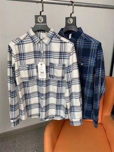 Japanese-Style Retro Brushed Plaid Shirt: A Comfortable & Stylish Spring & Fall Choice