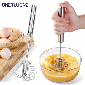 Onetwone Máy xay sinh tố nướng Cây đánh trứng phới dây thép bán tự động bằng thép không gỉ Dụng cụ nhà bếp que đánh sữa cây đánh trứng để trộn trứng khuấy