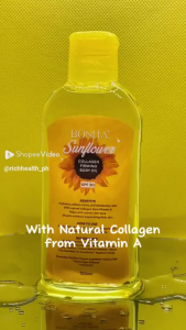 【BUY 1 TAKE 2】Bonita Organic Sunflower Oil SPF 30 Collagen Firming 100ml FDA Hydrating Brightening Body Massage Oil Deep Brightening Nourishing Full Body Massage Oil