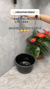 Sambungan Kran Air Fleksible Selang Flexible 360 Derajat Extention Cuci Muka Kaki Wastafel Ember HARGA TERMURAH PROMO !!!