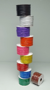 ลวดมัดอเนกประสงค์ ลวดค้ําบอนสี ลวดมัดกล้วยไม้ เบอร์ 24 ความยาว 80 เมตร ขนาดเส้นผ่านศูนย์กลาง 0.9 มม. จําวนน 1 ม้วน สีดํา