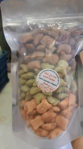 Bánh gấu nhân kem Thiên Hồng - túi 500g - mix 3 vị - đồ ăn vặt