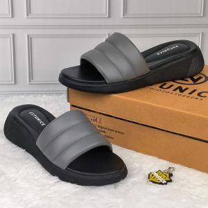 Sandal Slop Wanita Sendal Wedges Terbaru Kekinian Clara