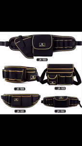 Hardware Tool Kit Bag Waist Pocket Pouch Tool Bag Tools Storage Beg perkakas Tool Waist Bag