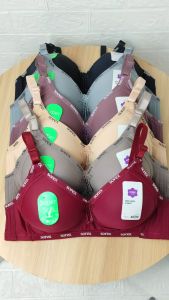 Bra Tanpa Kawat Busa Cup D SOREX 17233 Size 36-42 Bra Supersoft Sorex 17233 Jumbo Busa Tipis Cup D Size 36-42