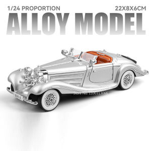 1:24 Rolls Royce Phantom 500K Toy Model Cars Wheels Turned Doors Opened Miniature Vintage Car Pull Back Vehicle Boys Xmas Gifts