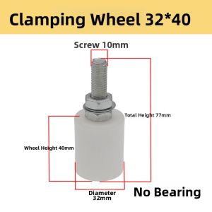 Large Door Roller Guide Wheel Iron Gate Positioning Fixed Wheel Track Wheel Hoist Wheel Clamp Wheel Foot Wheel Hardware