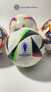Bóng đá Euro 2024 Germany chính hãng Bách Hiền Sports size 5 da PU bền đẹp đá sân cỏ nhân tạo kèm kim bơm + lưới đựng